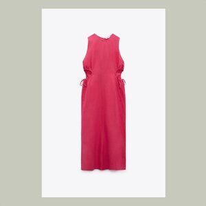 ZARA Cut Out Midi Dress_SMALL
